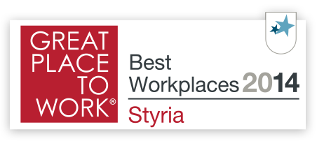 Great place to work 2014 - Best workplaces Styria